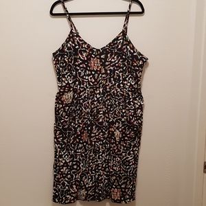NWOT Mossimo Paint Ikat Print Dress